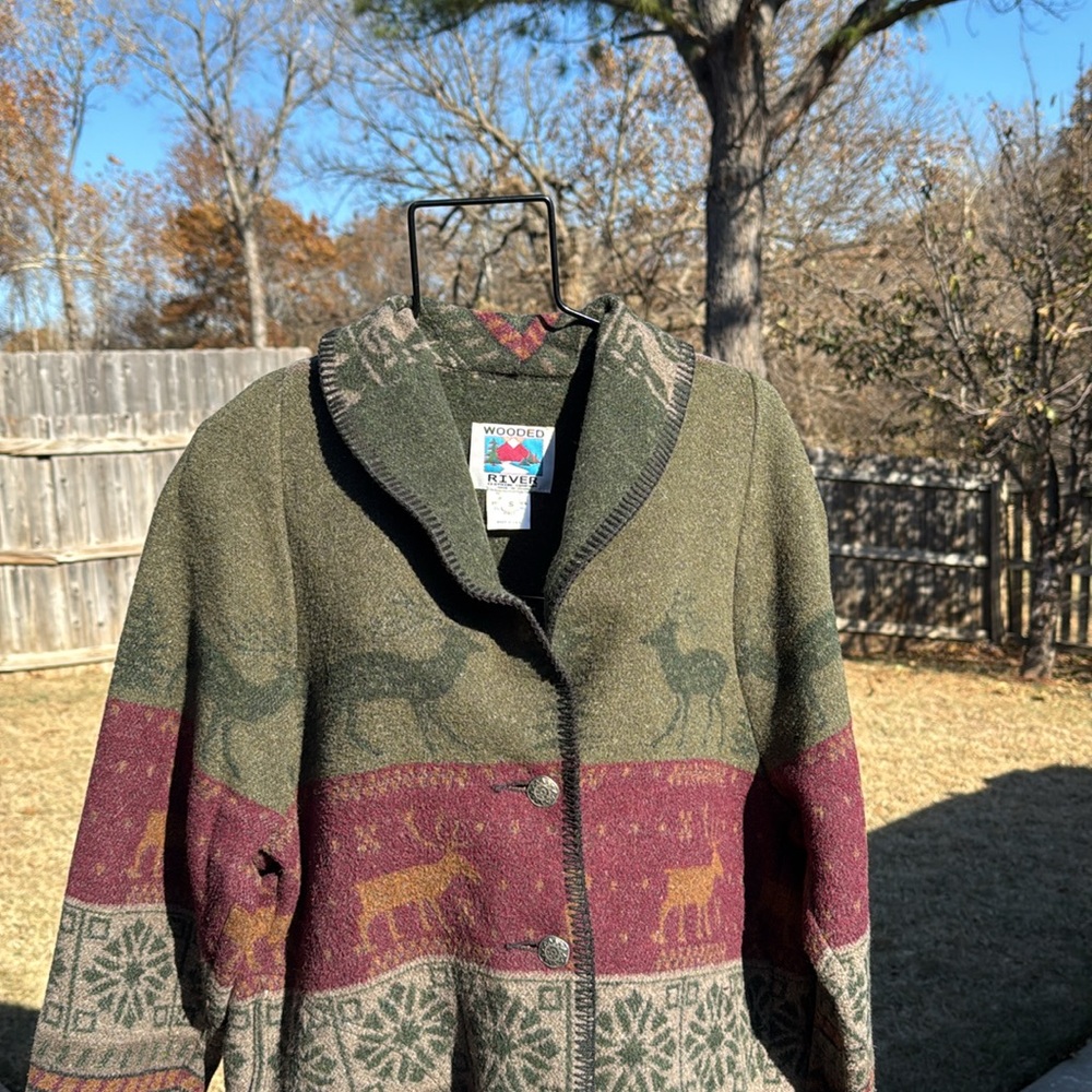 Wooded River Winter jacket s wool blend s